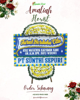 Papan Bunga Duka di Lubuk Aman