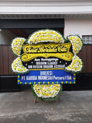 Papan Bunga Duka di Lubuk Aman