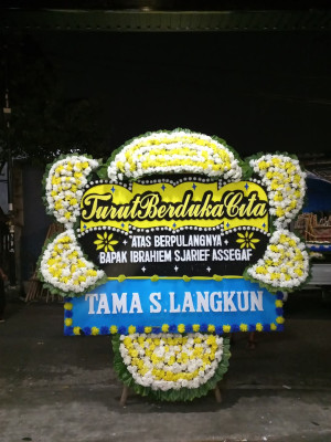 Papan Bunga Duka di Lubuk Aman